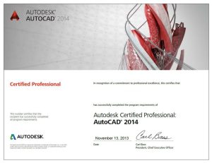 Read more about the article AutoCAD Sertifikasyon Programları