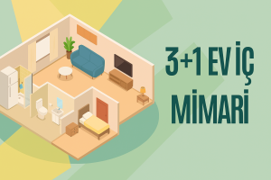 3+1 ev iç mimarisi i