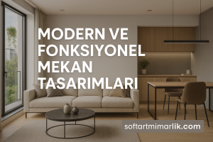 Read more about the article Modern ve Fonksiyonel Mekan Tasarımları | Soft Art Mimarlık
