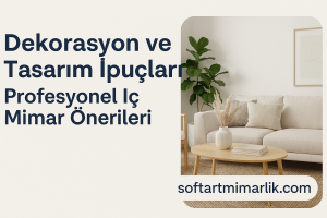 Read more about the article Dekorasyon ve Tasarım İpuçları | Profesyonel İç Mimar Önerileri
