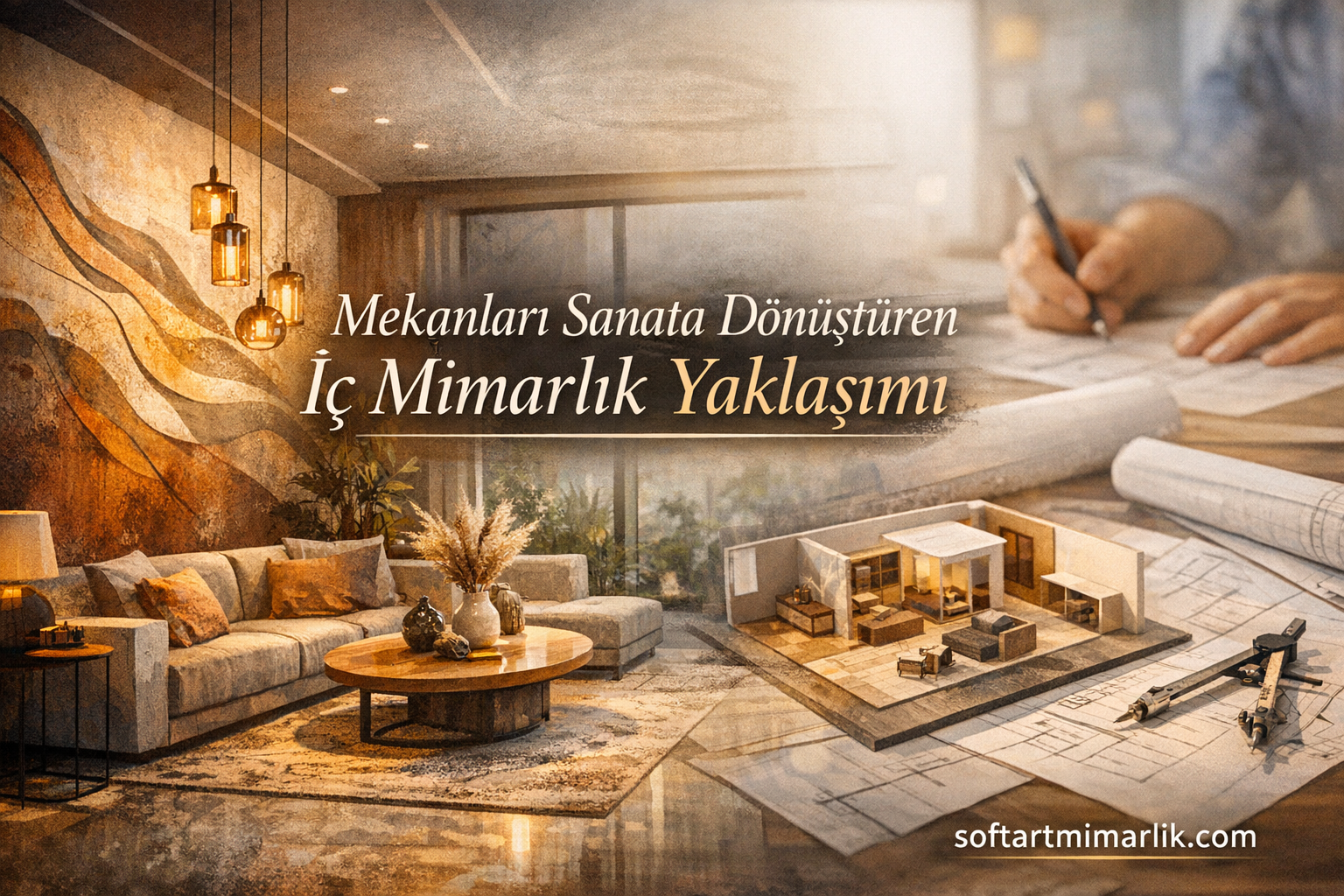 Mekanları Sanata Dönüştüren İç Mimarlık Yaklaşımı - Soft Art Mimarlık