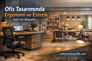 Read more about the article Ofis Tasarımında Ergonomi ve Estetik | Soft Art Mimarlık