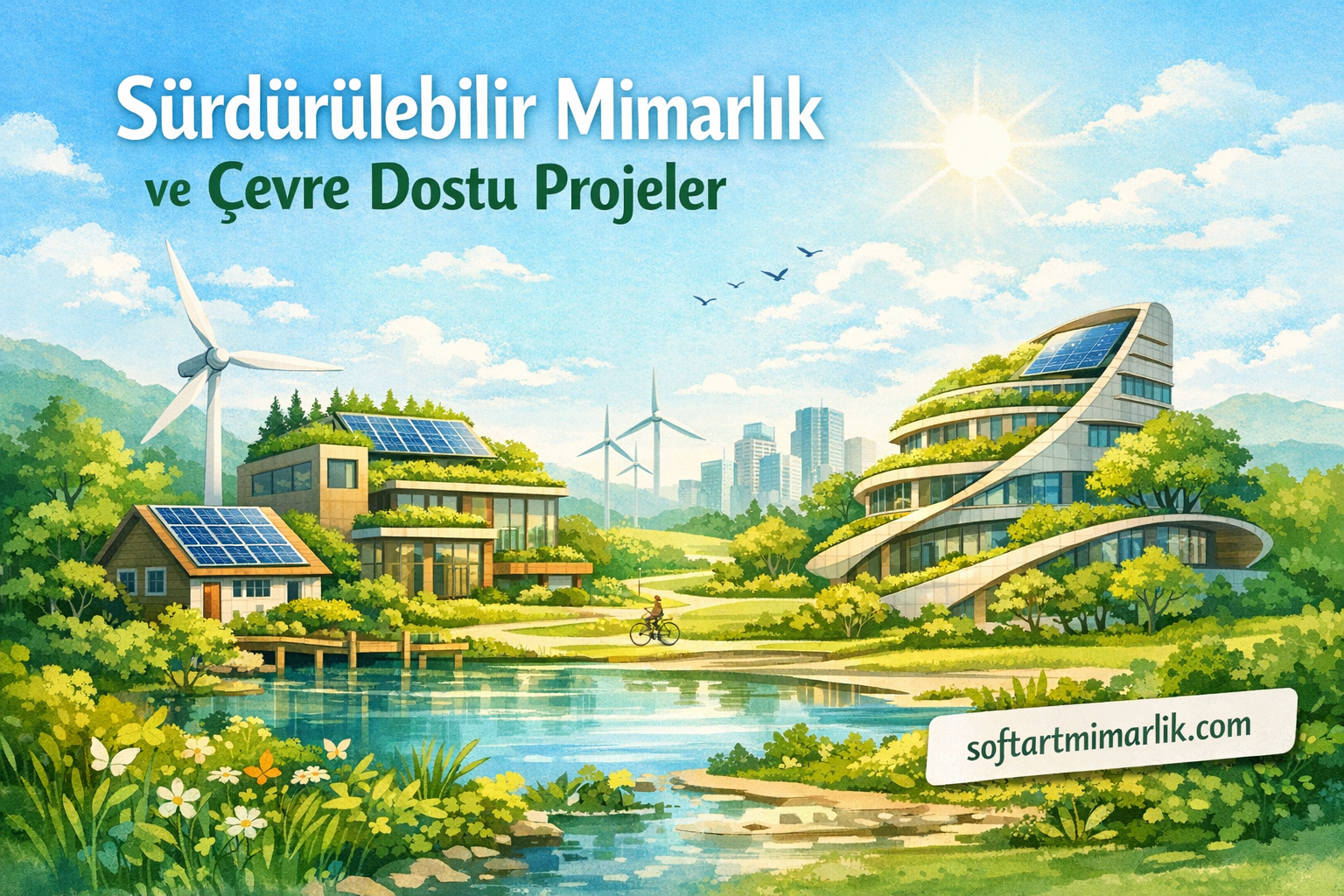 Sürdürülebilir Mimarlık ve Çevre Dostu Projeler - Soft Art Mimarlık