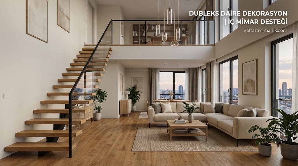Şu anda görüntülediğiniz: Dubleks Daire Dekorasyon | İç Mimar Desteği